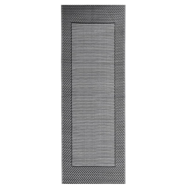 Tappeto per Esterno ARAKIL Nero 80x250 cm in PP