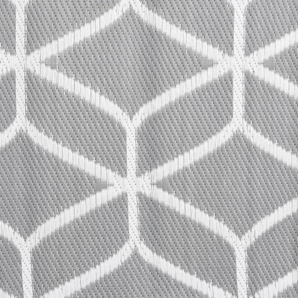 Tappeto per Esterni ARAKIL Grigio 80x250 cm in PP