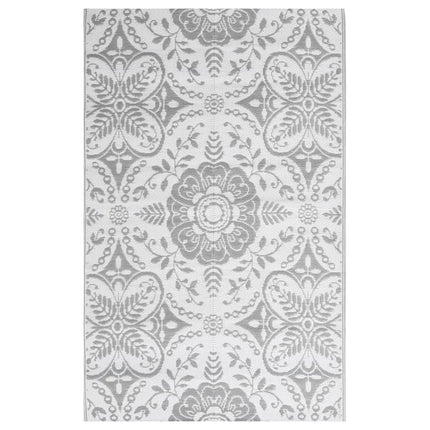 Tappeto da Esterno ARAKIL Grigio Chiaro 140x200 cm PP