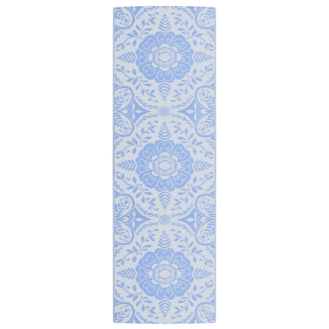 Tappeto da Esterni ARAKIL Blu Baby 80x250 cm in PP