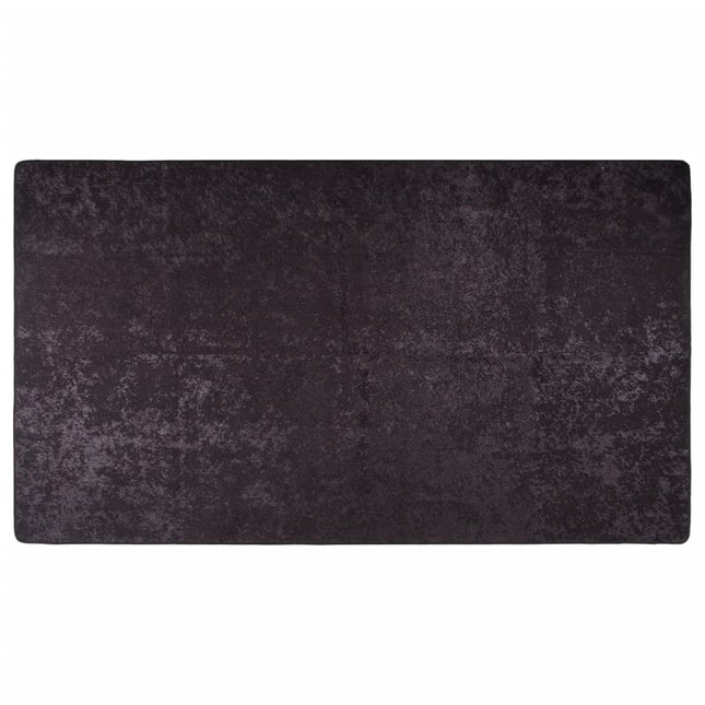 Tappeto Lavabile 190x300 cm Antracite Antiscivolo