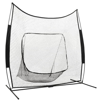 Rete da Allenamento Baseball Softball 241x106,5x216cm Metallo