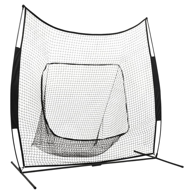 Rete da Allenamento Baseball Softball 241x106,5x216cm Metallo