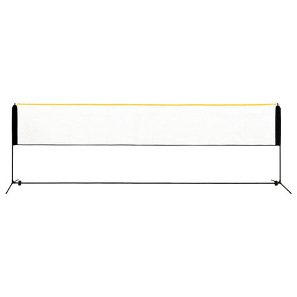 Rete da Badminton Regolabile 500x103x94-158 cm in Metallo