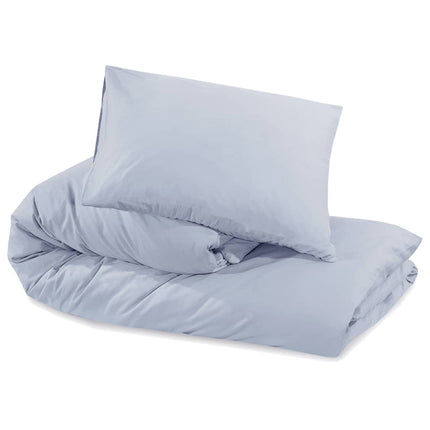 Set Copripiumino Grigio 260x220 cm in Cotone
