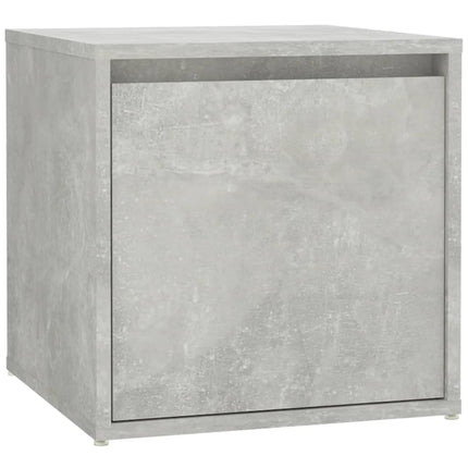 Set di Mobili da Corridoio Grigio Cemento in Legno Multistrato