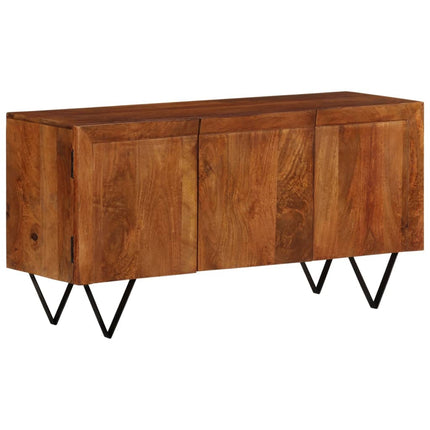 Credenza 110x35x56 cm in Legno Massello di Mango
