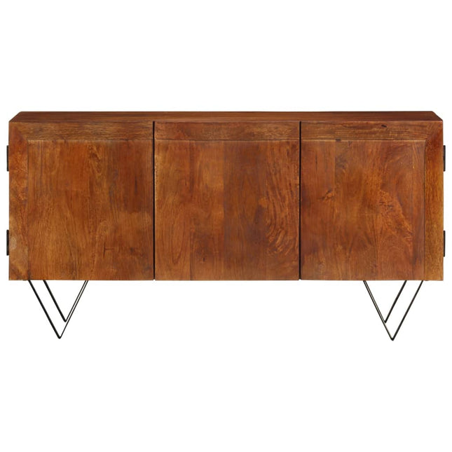 Credenza 110x35x56 cm in Legno Massello di Mango