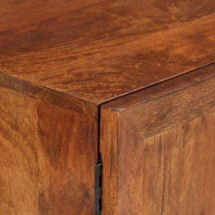Credenza 110x35x56 cm in Legno Massello di Mango