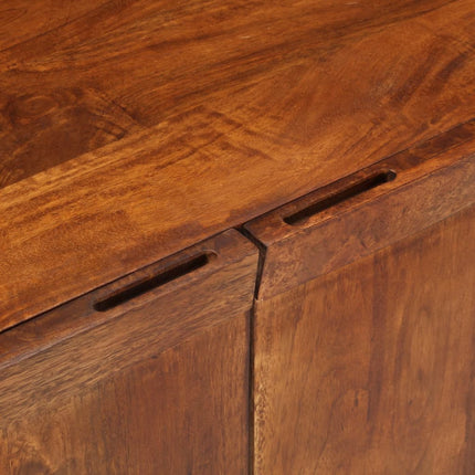 Credenza 110x35x56 cm in Legno Massello di Mango