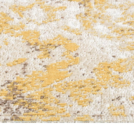 Tappeto da Esterni a Tessitura Piatta 80x150 cm Giallo