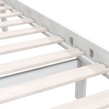 Giroletto Bianco in Legno Massello di Pino 90x200 cm