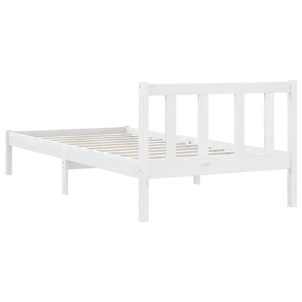 Giroletto Bianco in Legno Massello di Pino 100x200 cm