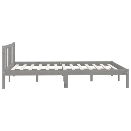 Giroletto Grigio in Legno Massello di Pino 120x200 cm