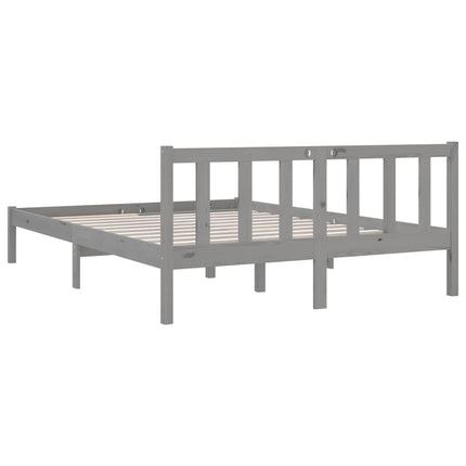 Giroletto Grigio in Legno Massello di Pino 120x200 cm