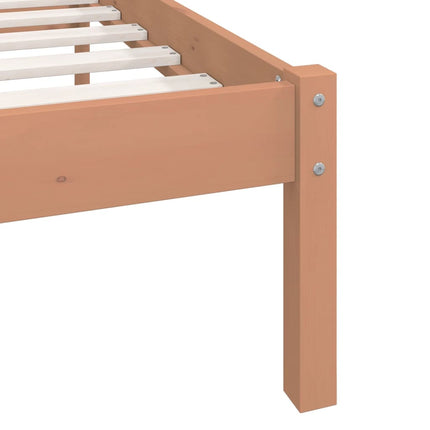 Giroletto senza Materasso Ambra in Legno Massello 120x200 cm