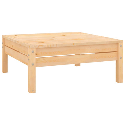Set Salotto da Giardino 9 pz in Legno Massello di Pino