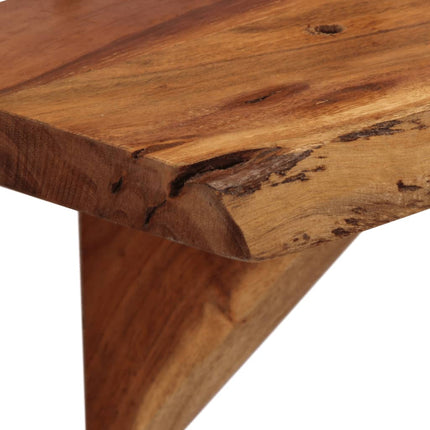 Mensole da Parete 2 pz 110x20x18 cm in Legno Massello di Acacia