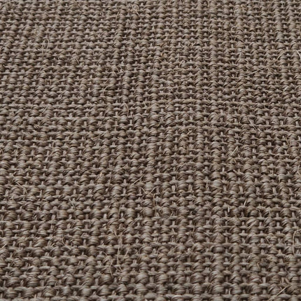 Tappeto in Sisal Naturale 80x250 cm Marrone