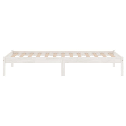 Giroletto Bianco in Legno Massello di Pino 90x200 cm