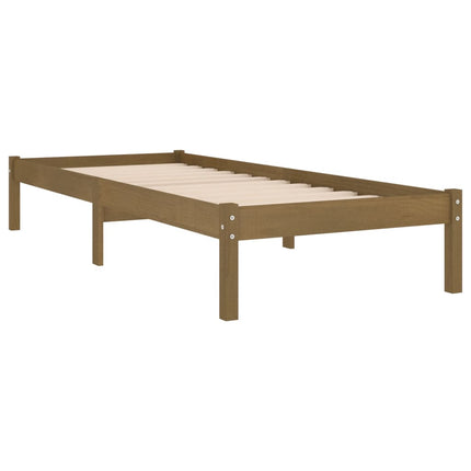 Giroletto senza Materasso Ambra in Legno di Pino 90x200 cm