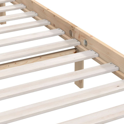 Giroletto senza Materasso in Legno Massello 200x200 cm