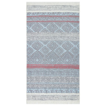 Tappeto Rosa e Acqua 120x180 cm in Cotone