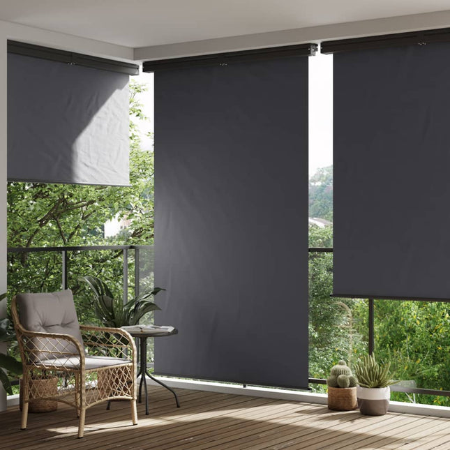 Tendalino Laterale per Balcone 175x250 cm Nero