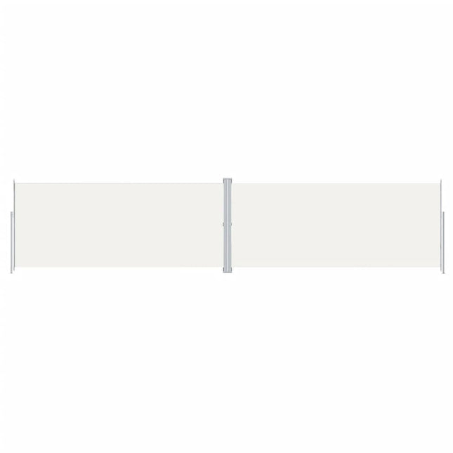 Tenda da Sole Laterale Retrattile Crema 220x1000 cm