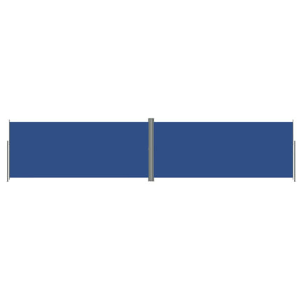 Tenda da Sole Laterale Retrattile Blu 220x1000 cm