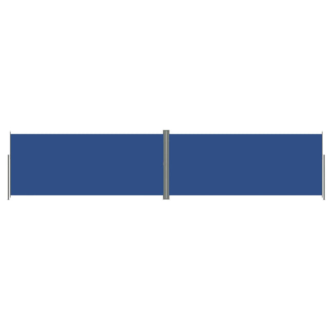 Tenda da Sole Laterale Retrattile Blu 220x1000 cm