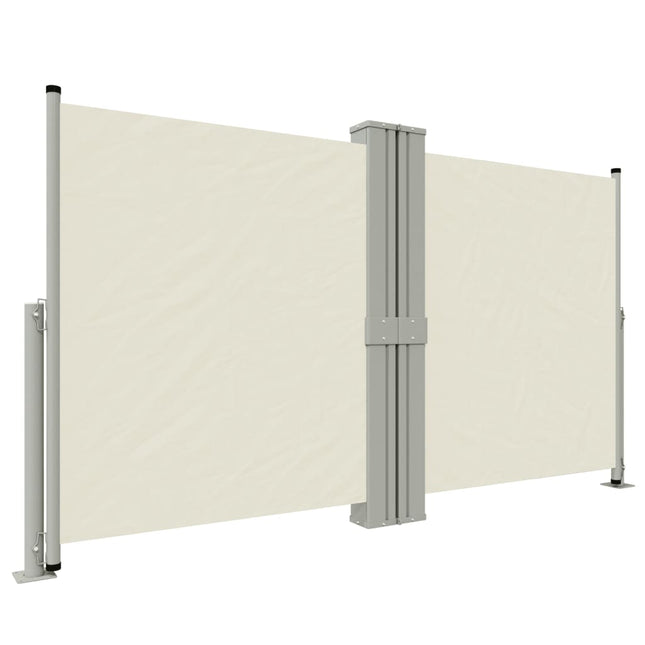 Tenda da Sole Laterale Retrattile Crema 140x1200 cm