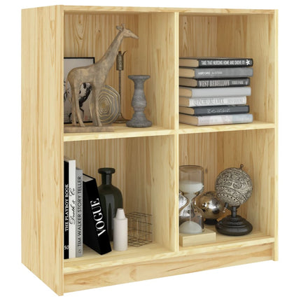 Credenza 70x33x76 cm in Legno Massello di Pino
