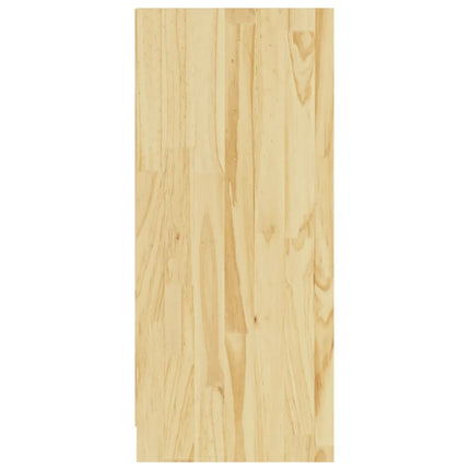 Credenza 70x33x76 cm in Legno Massello di Pino