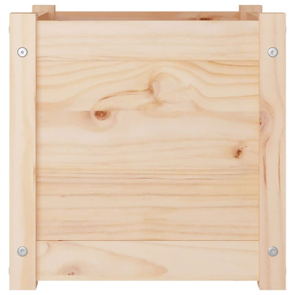 Fioriere da Giardino 2 pz 40x40x40 cm Legno Massello di Pino