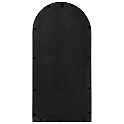 Specchio Nero 90x45 cm Ferro per Uso Interno