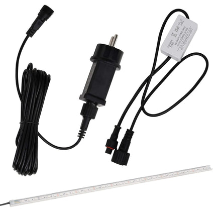 Sfioratore a Cascata con LED RGB Acrilico 45 cm