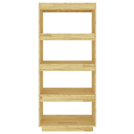 Libreria/Divisorio 60x35x135 cm in Legno Massello di Pino
