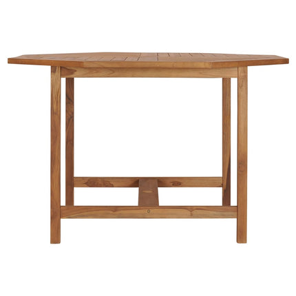 Tavolo Pranzo da Giardino Ã˜110x110x75 cm Legno Massello di Teak