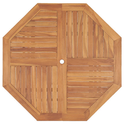 Tavolo Pranzo da Giardino Ã˜110x110x75 cm Legno Massello di Teak
