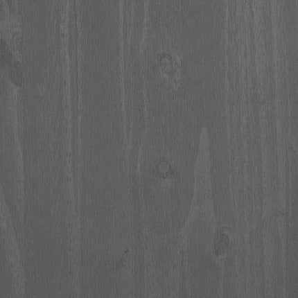Armadio HAMAR Grigio Chiaro 89x50x180 cm Legno Massello di Pino
