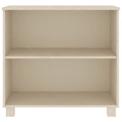Credenza HAMAR ambra 85x35x80 cm in Legno Massello di Pino