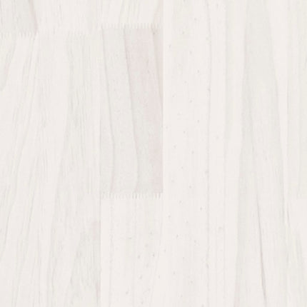 Credenze 3 pz in Legno Massello di Pino Bianco