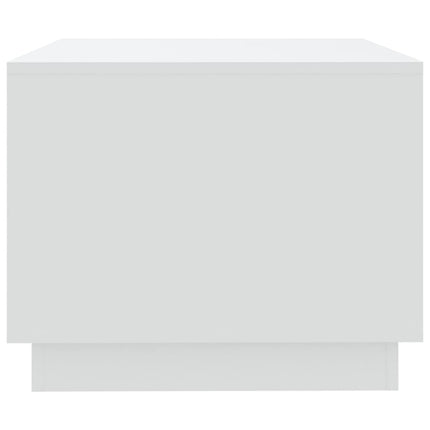 Tavolino da Salotto Bianco 102,5x55x44 cm in Truciolato