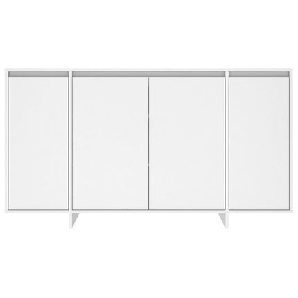 Credenza Bianca 135x41x75 cm in Truciolato