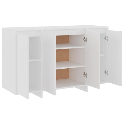 Credenza Bianca 120x41x75 cm in Truciolato