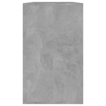 Credenza Grigio Cemento 120x41x75 cm in Truciolato
