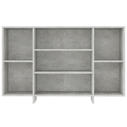 Credenza Grigio Cemento 120x30x75 cm in Truciolato