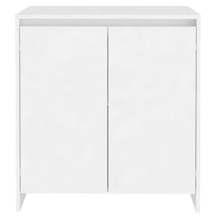 Credenza Bianca 70x41x75 cm in Legno Multistrato