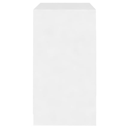 Credenza Bianca 70x41x75 cm in Legno Multistrato